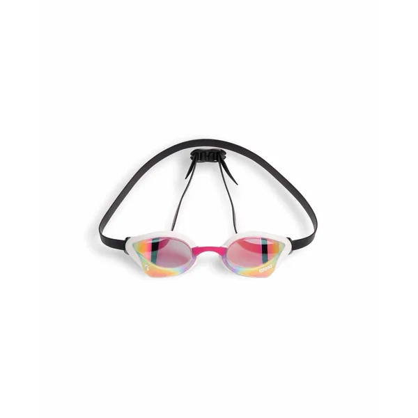 Arena Cobra Core Swipe Mirror Racing Goggles - Violet/White/Pink