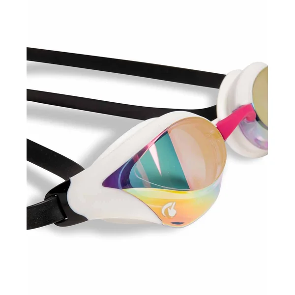 Arena Cobra Core Swipe Mirror Racing Goggles - Violet/White/Pink