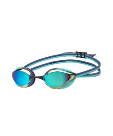 Arena Python Mirror Racing Goggles - Turquoise/Water