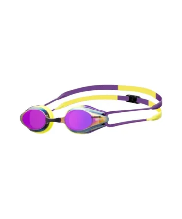 Arena Tracks Mirror Racing Goggles - Violet/Plum/Lime