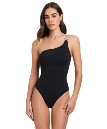 Asymmetrical One Piece Swimsuit