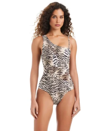 Asymmetrical One Piece Swimsuit