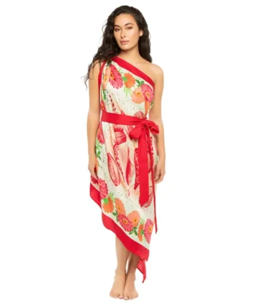 Asymmetrical Wrap Dress