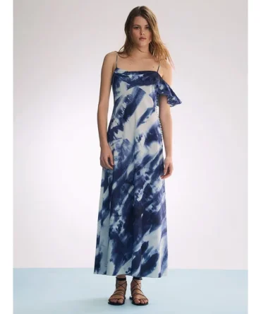 Atelier Victoria's Secret X Altuzarra Georgette Draped Ruffle Dress