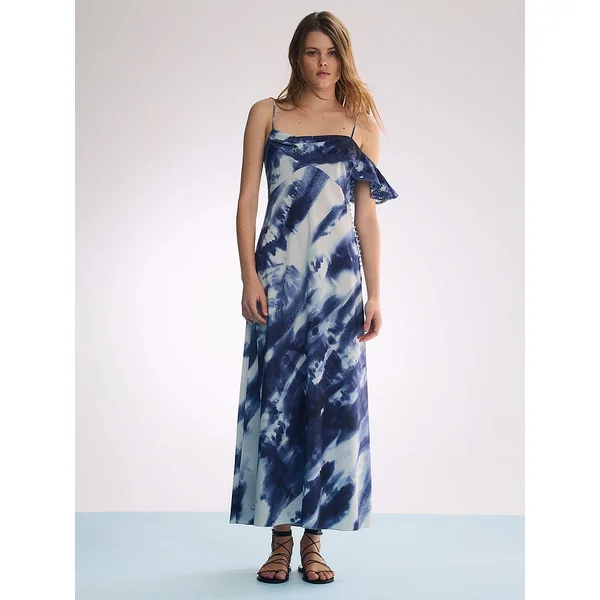 Atelier Victoria's Secret X Altuzarra Georgette Draped Ruffle Dress