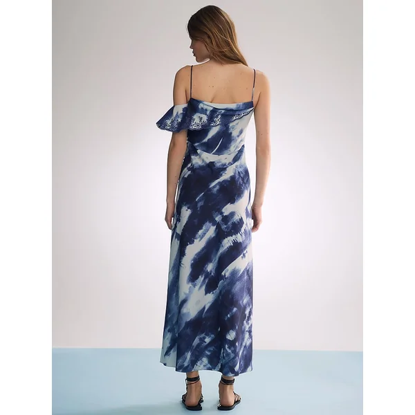 Atelier Victoria's Secret X Altuzarra Georgette Draped Ruffle Dress