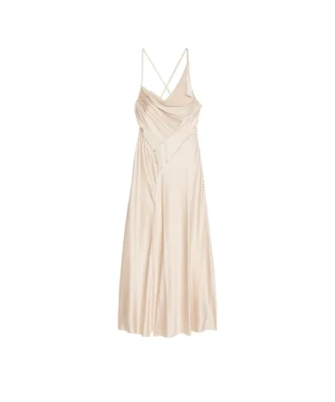 Atelier Victoria's Secret X Altuzarra Satin Bias-Cut Dress