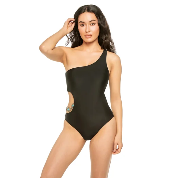 Ava Asymmetrical One Piece Swimsuit