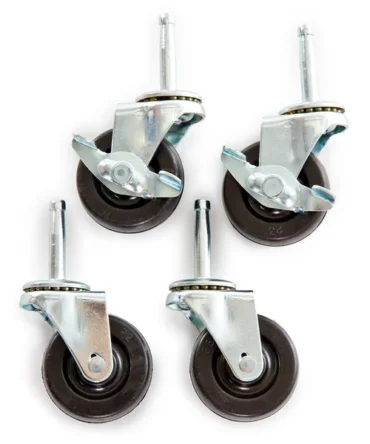 BallBasix Wide-Base Ball Rack Replacement Caster