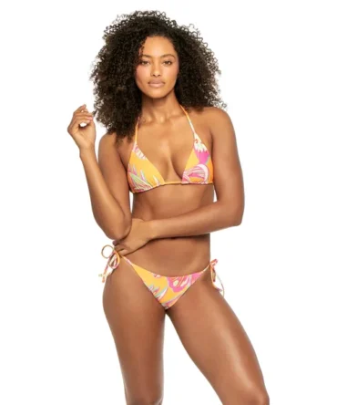 Balmy Triangle Reversible Bikini Top