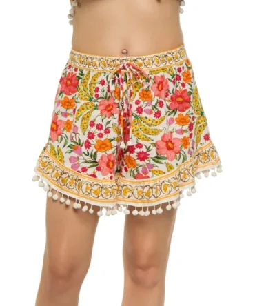 Banana Flowers Shorts