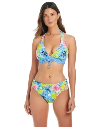 Banded Halter Bikini Top