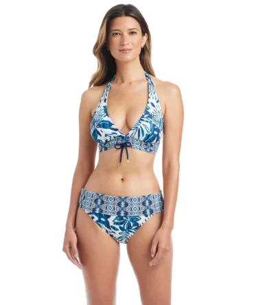 Banded Halter Bikini Top