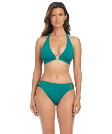 Banded Halter Bikini Top