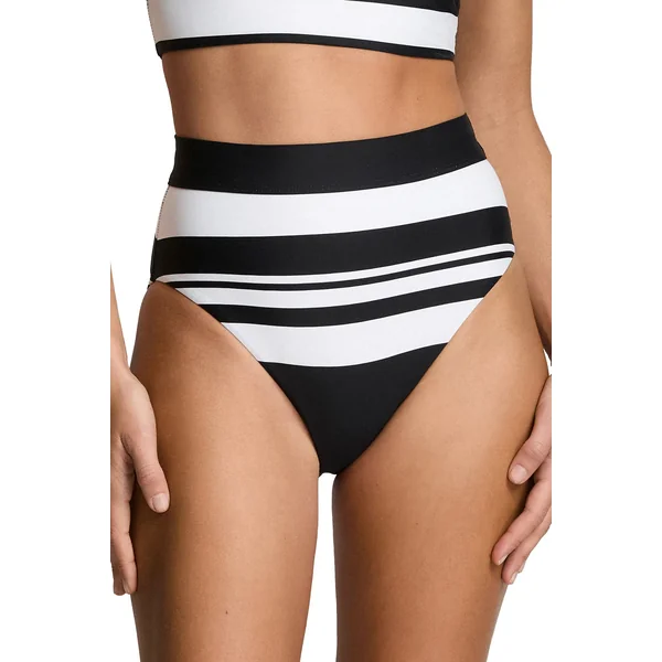 Banded High Waist Bikini Bottom