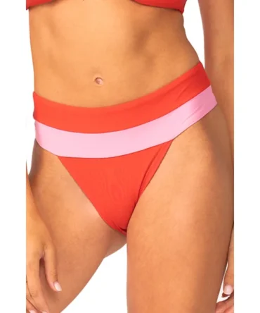 Banded High Waist Bikini Bottom
