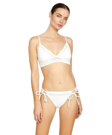 Banded Triangle Bikini Top