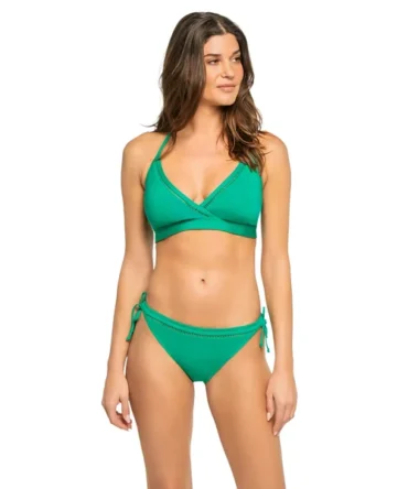 Banded Triangle Bikini Top