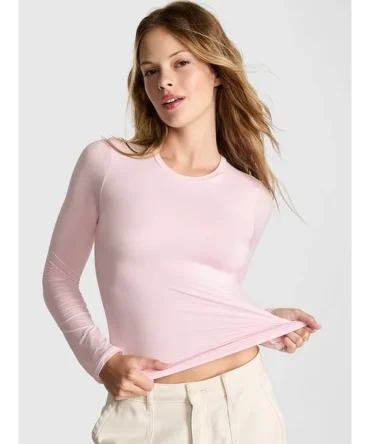 Base Heart Mesh Long-Sleeve Tee