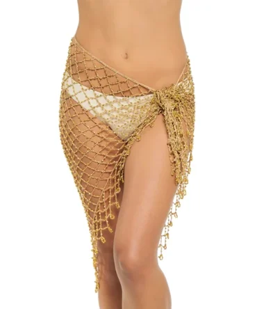 Beaded Net Sarong