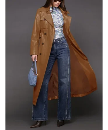 Belted Utility Trench Coat