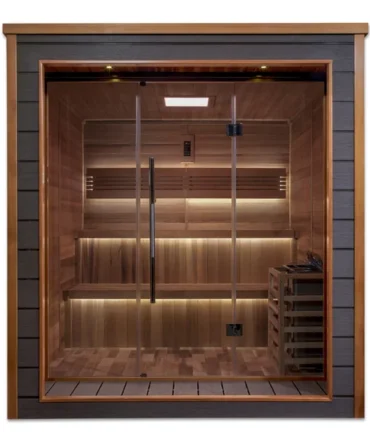 Bergen 6 Person Outdoor-Indoor Traditional Sauna