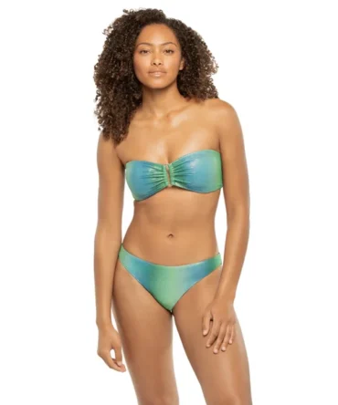 Blue Haze Bandeau Bikini Top