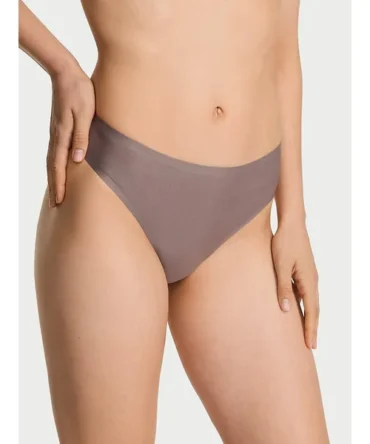 Body by Victoria Flex Shimmer Mid-Rise Thong Panty