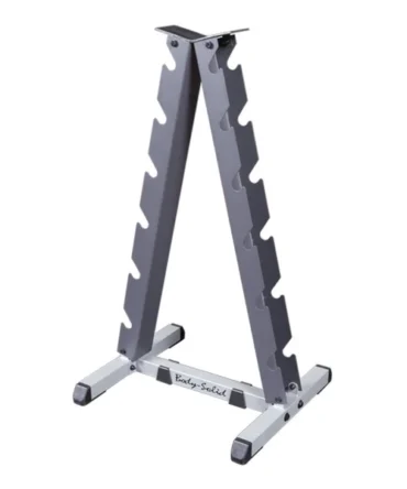 Body Solid 6 Pair Vertical Dumbbells Rack