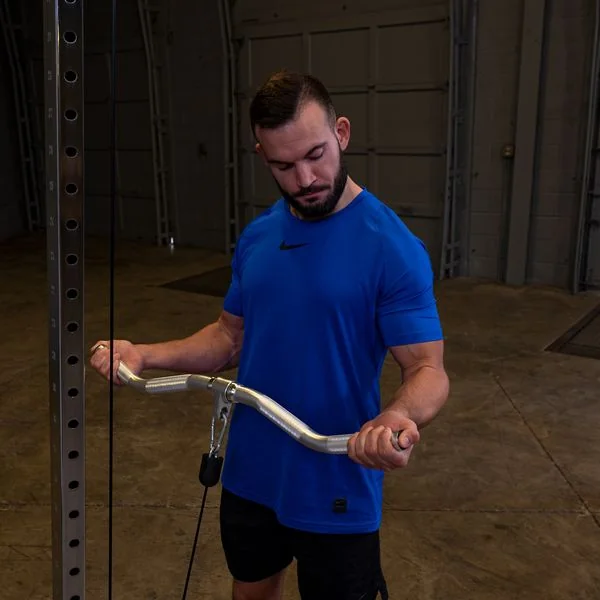 Body Solid Aluminum Revolving Curl Bar