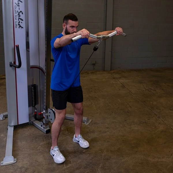 Body Solid Aluminum Revolving Curl Bar