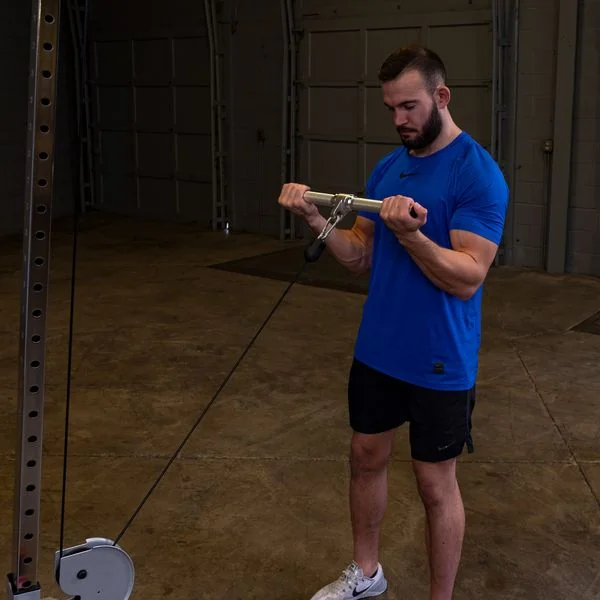 Body Solid Aluminum Revolving Straight Bar