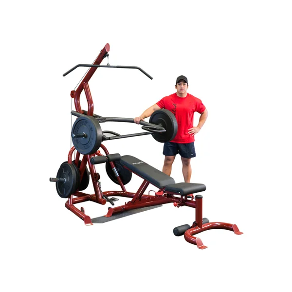 Body Solid Corner Leverage Gym Package | GLGS100P4