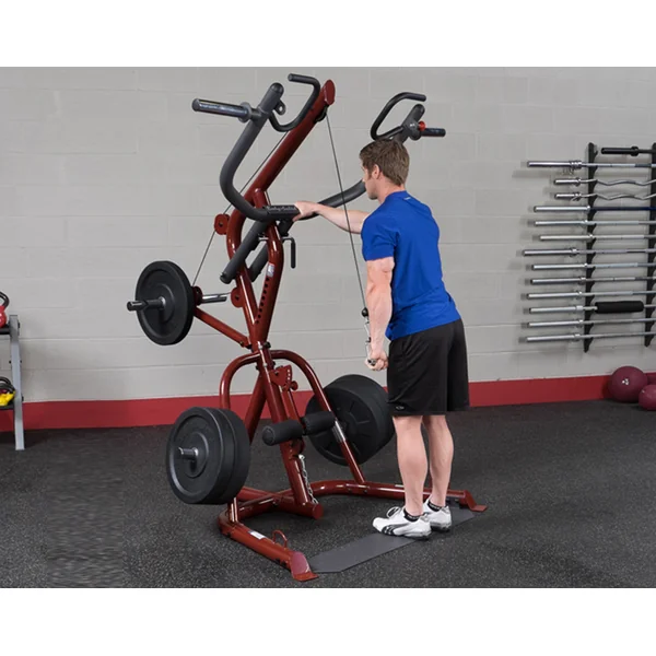 Body Solid Corner Leverage Gym Package | GLGS100P4