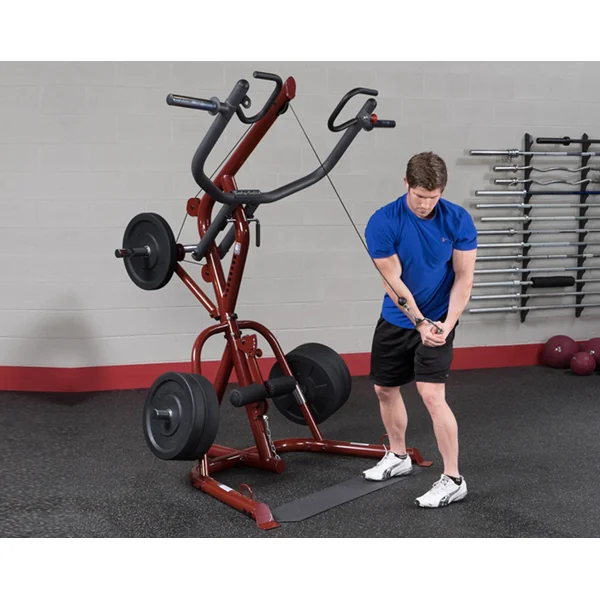 Body Solid Corner Leverage Gym Package | GLGS100P4