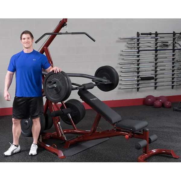Body Solid Corner Leverage Gym Package | GLGS100P4