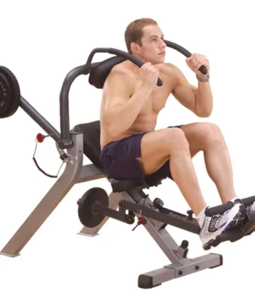 Body Solid GAB300 Semi Recumbent Ab Bench