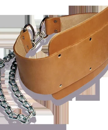 Body Solid Leather Dipping Belt