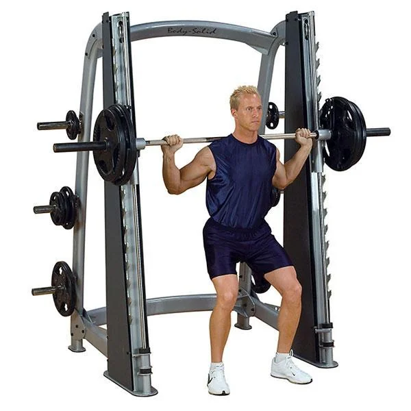 Body Solid Pro ClubLine Counter Balanced Smith Machine-New.Call 888-502-2348 For Lowest Pricing