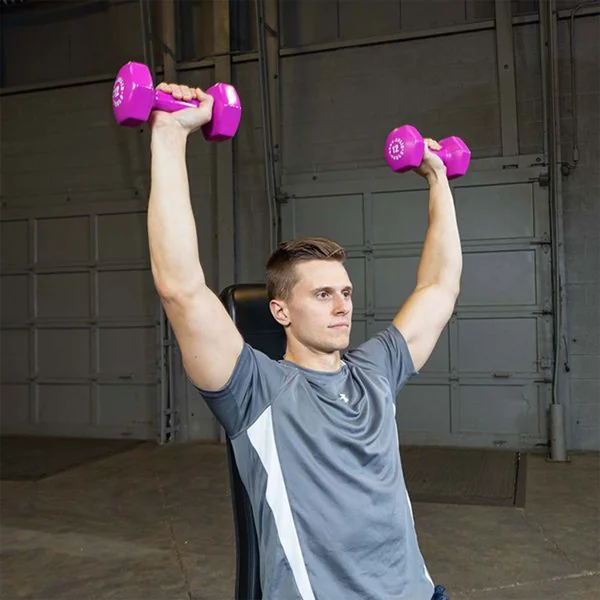 Body Solid Tools Vinyl Dumbbells