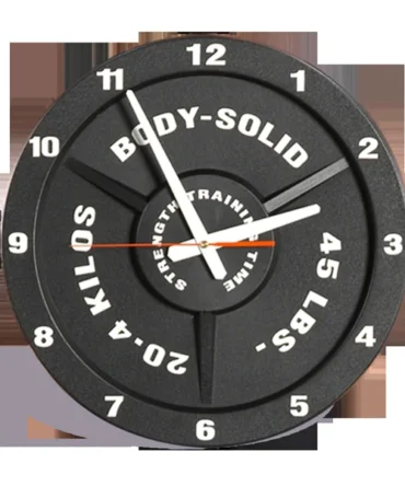 Body Solid Weight Plate Clock