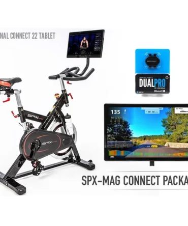 BODYCRAFT SPX-MAG INDOOR TRAINING CYCLE with 22in TOUCHSCREEN