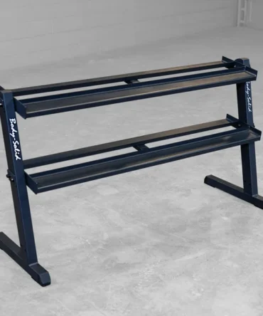 Body-Solid 60 inch Commercial 2 Tier Dumbbell Rack -GDR60