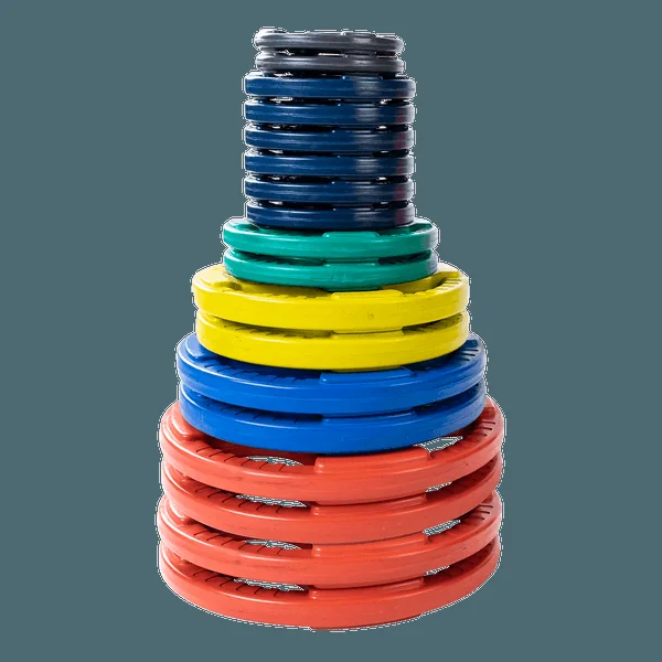 Body-Solid Colored Rubber Olympic Grip Plate Sets | ORC