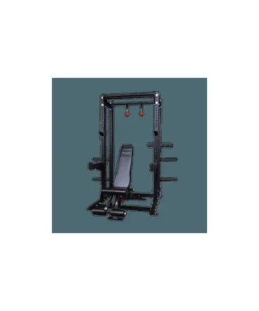 BODY-SOLID COMMERCIAL EXTENDED HALF RACK PACKAGE | SPR500BACKP4