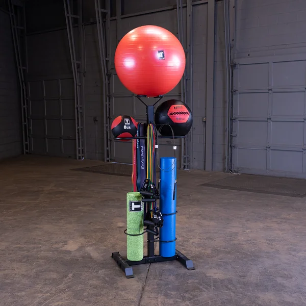 Body-Solid Compact Accessory Tower -GAR50-NEW IN BOX . Call For Lowest Price In the USA