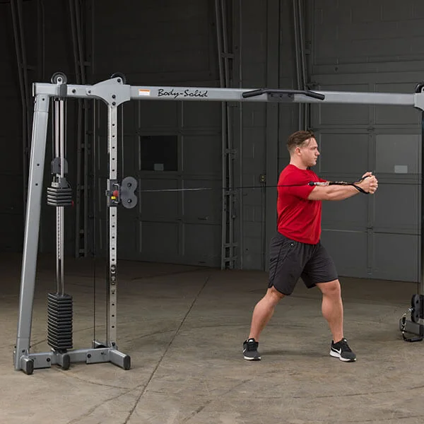 Body-Solid Deluxe Cable Crossover | GDCC250B
