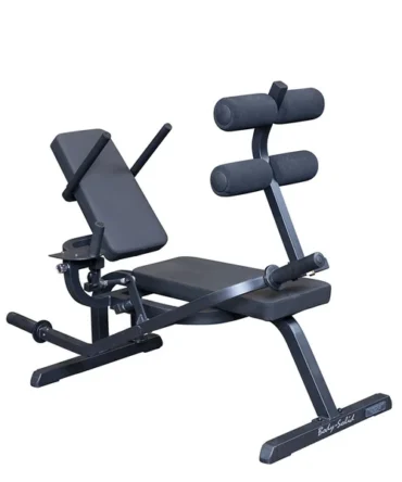 Body-Solid Horizontal Ab Bench Plate Loaded | GAB100B
