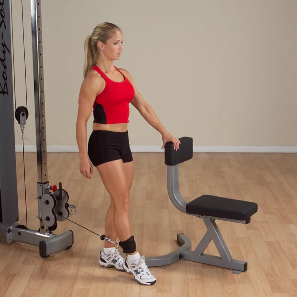 Body-Solid Leather Ankle Strap