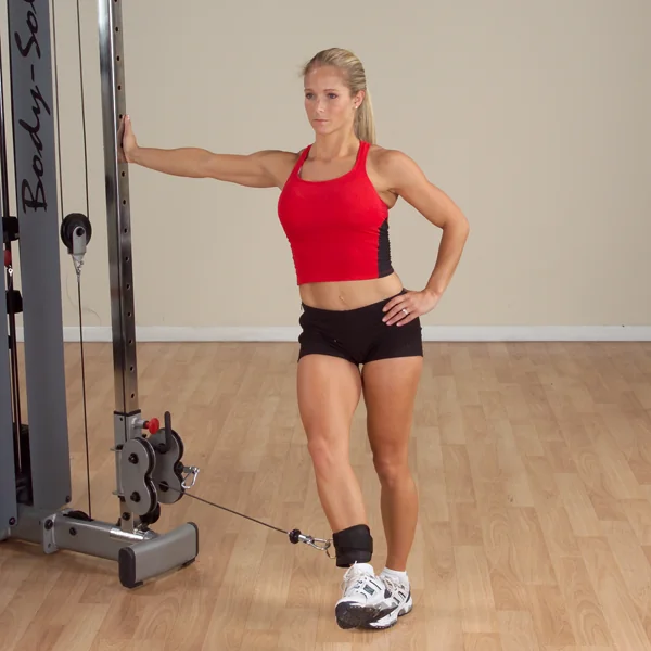 Body-Solid Leather Ankle Strap